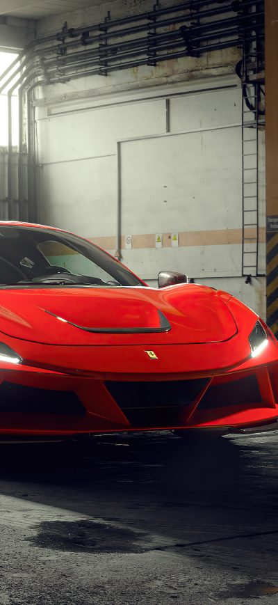 Fond d'écran iPhone Novitec Ferrari F8 Tributo 5k