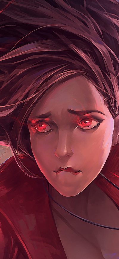 Fond d'écran iPhone Scarlet Witch In Avengers Infinity War Artwork