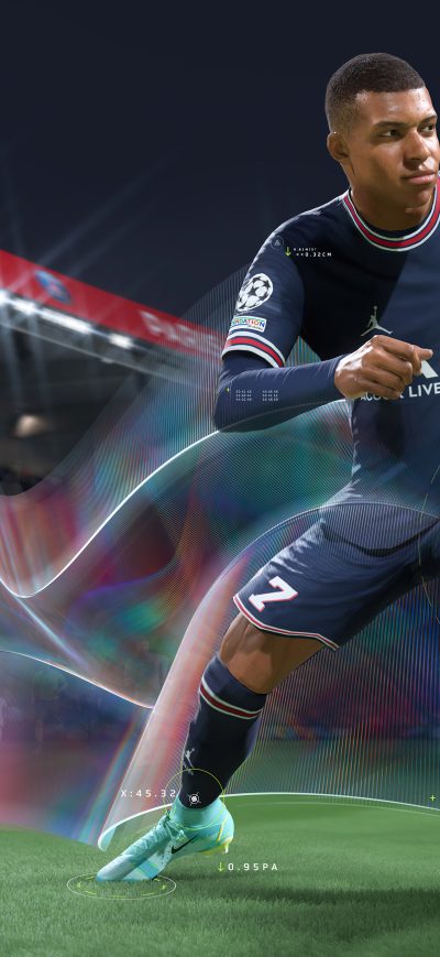 Fond d'écran iPhone Kylian Mbappe In Fifa 2022