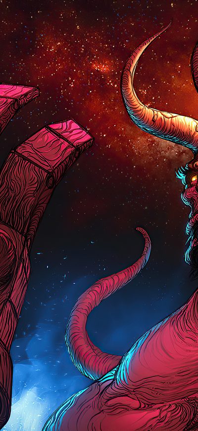 Fond d'écran iPhone Hellboy 2020 New