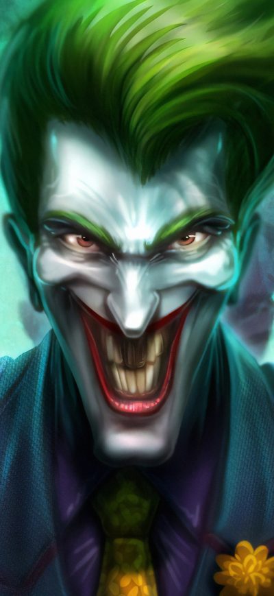 Fond d'écran Joker Madart sur iPhone