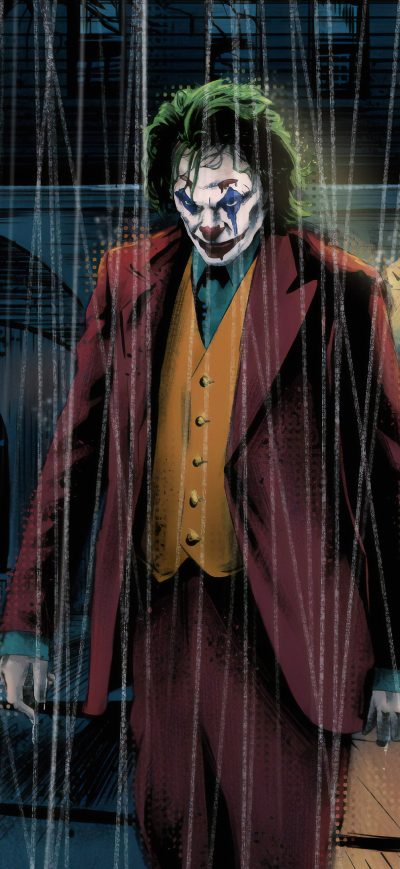 Fond d'écran iPhone Joker 4k Newart
