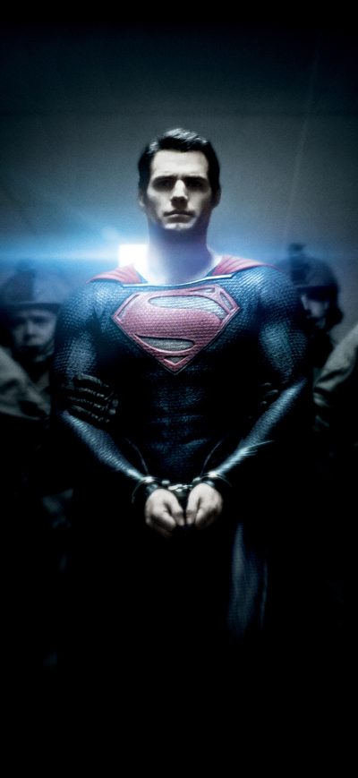 Fond d'écran iPhone Man Of Steel 8k