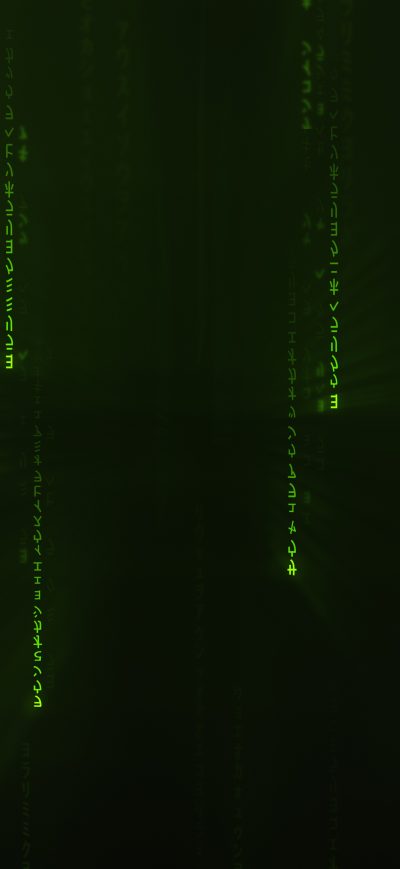 Fond d'écran iPhone Matrix Code Minimal