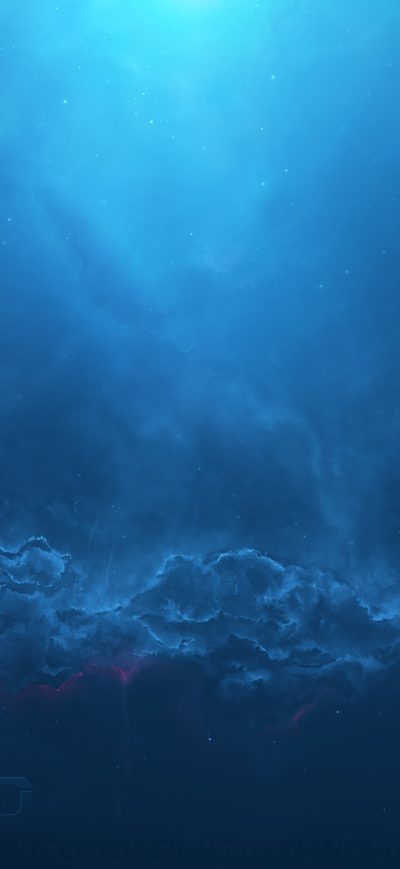 Fond d'écran iPhone Nebula Atlantis 4k