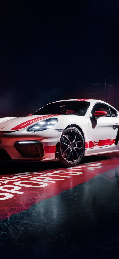Fond d'écran iPhone Porsche 718 Cayman GT4 Sports Cup Edition 2019