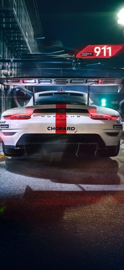 Fond d'écran iPhone 2019 Porsche 911 RSR 8k
