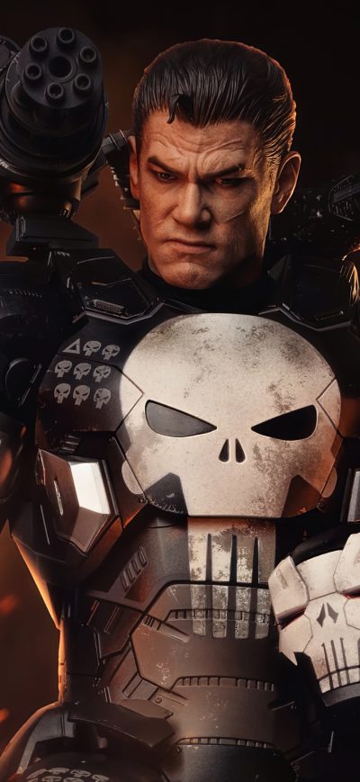 Fond d'écran iPhone Punisher As War Machine