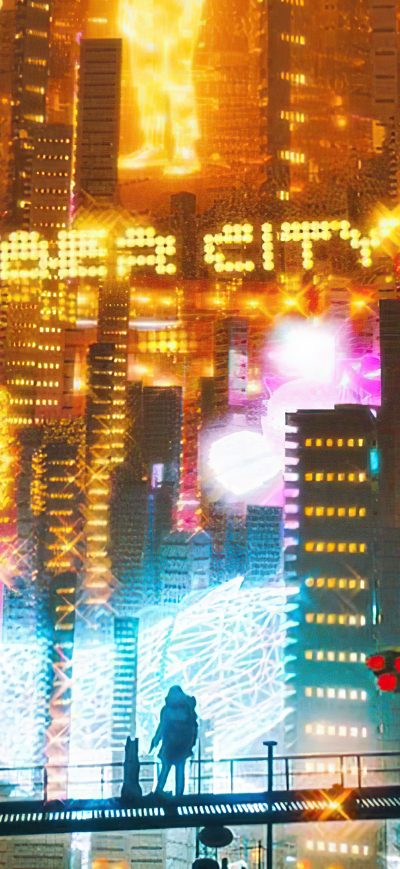 Fond d'écran iPhone Error In Cyber City