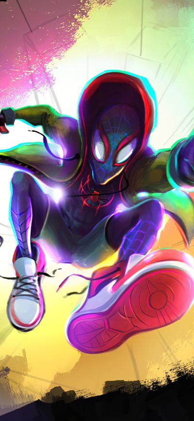 Fond d'écran iPhone Spiderman Miles4k