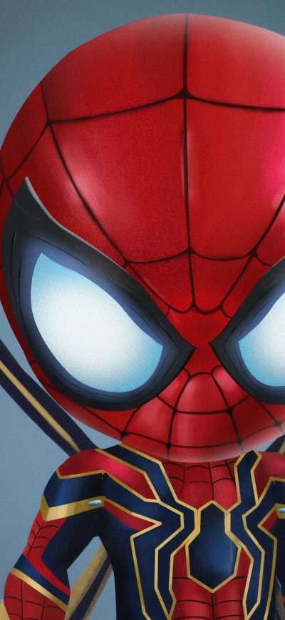 Fond d'écran iPhone Chibi Iron Spiderman