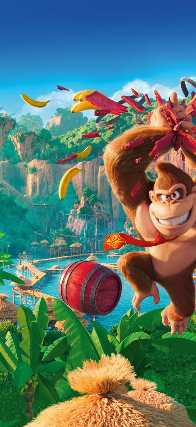 Fond d'écran iPhone Donkey Kong The Super Mario Bros 2023