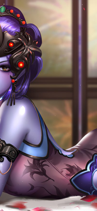 Fond d'écran iPhone Widowmaker Digital Art 4k