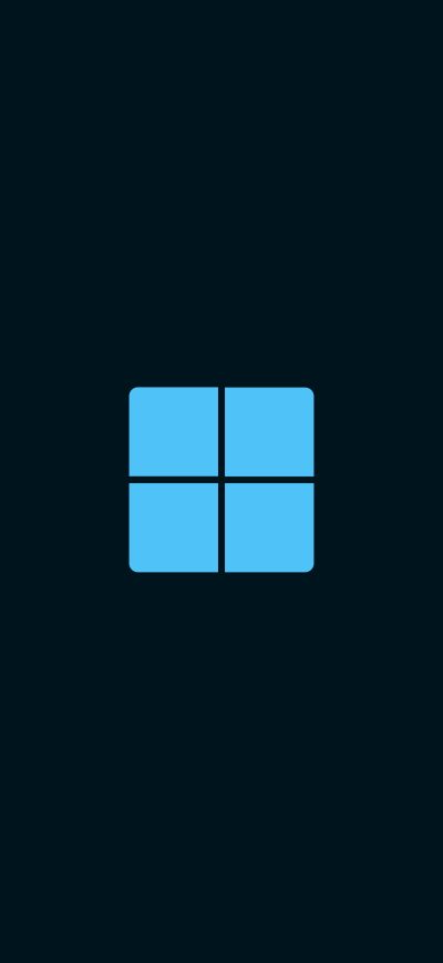 Fond d'écran iPhone Windows 11 Material Style Dark 8k