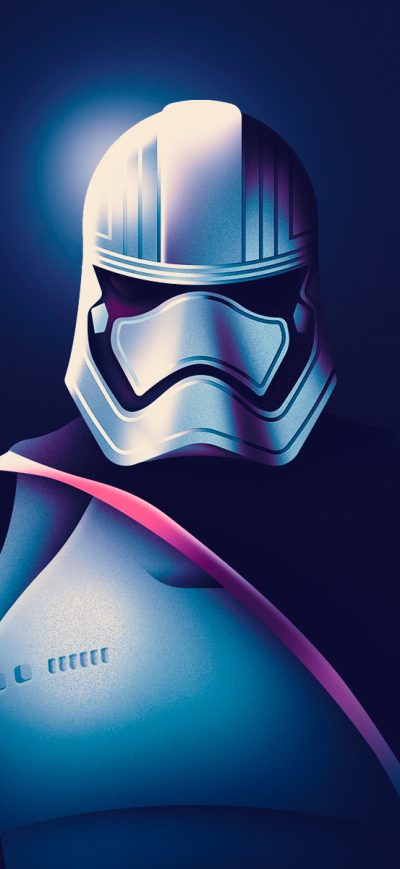 Fond d'écran iPhone Captain Phasma Artwork
