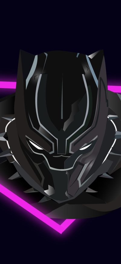 Fond d'écran iPhone Black Panther Vector Art