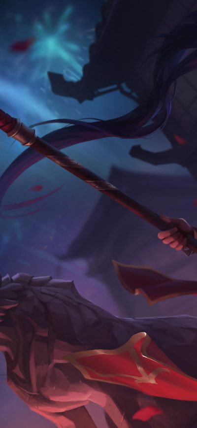 Fond d'écran iPhone Warring Kingdoms Nidalee League Of Legends 8k
