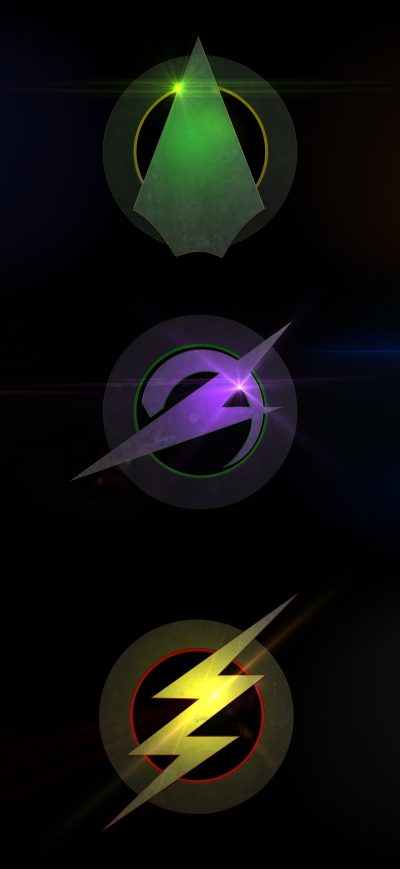 Fond d'écran iPhone Legends Of Tomorrow Logo 4k