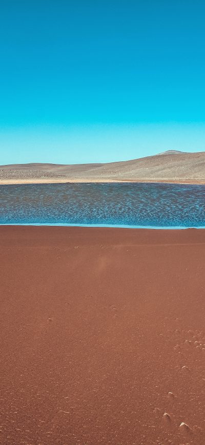Fond d'écran iPhone Iceland Sand Water Body Beach 5k
