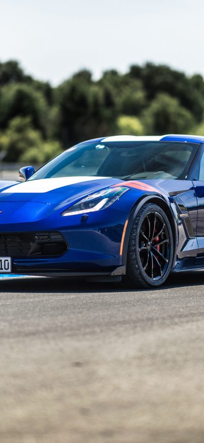 Fond d'écran iPhone Chevrolet Corvette Grand Sport Side View