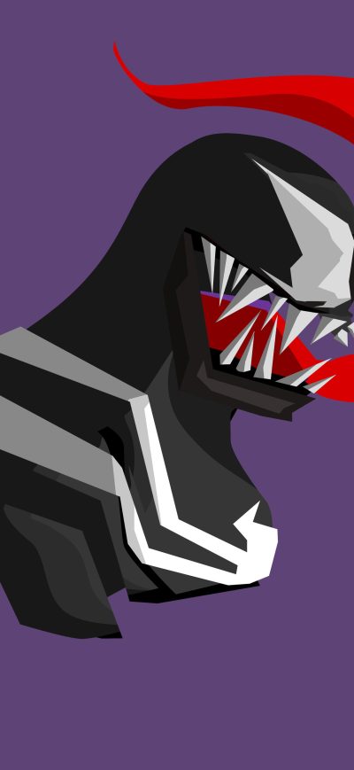 Fond d'écran iPhone Venom Minimalism 4k