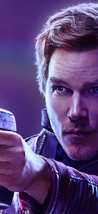 Fond d'écran iPhone Star Lord In Avengers Infinity War New Poster