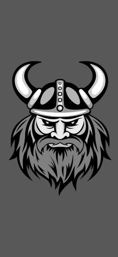 Fond d'écran iPhone Vikings Minimalism