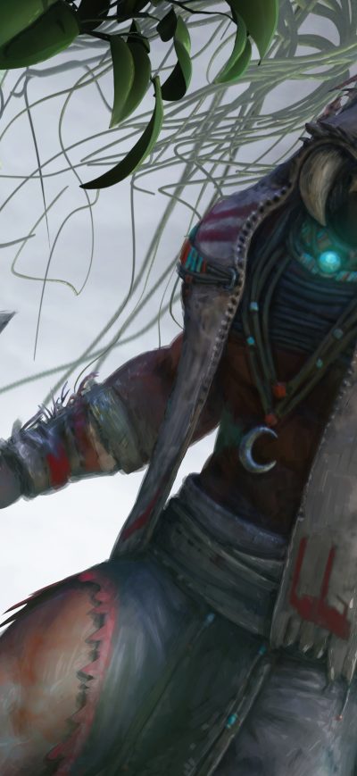 Fond d'écran iPhone Paragon Khaimera Artwork 8k
