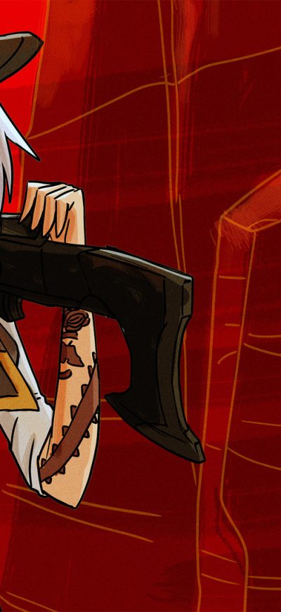 Fond d'écran Ashe Fan Art RDR2 sur iPhone