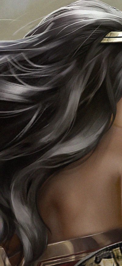 Fond d'écran iPhone Wonder Woman Art HD 2018