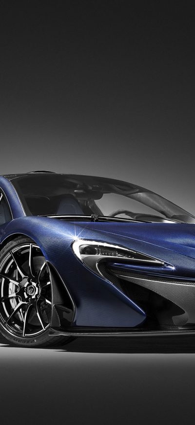 Fond d'écran iPhone Mclaren P1 Blue