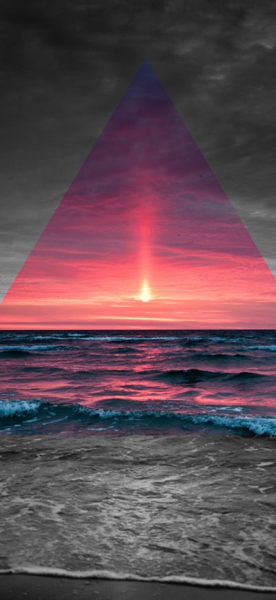 Fond d'écran iPhone Beach Prism
