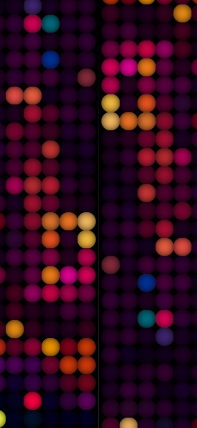 Fond d'écran iPhone Balls Abstract 4k
