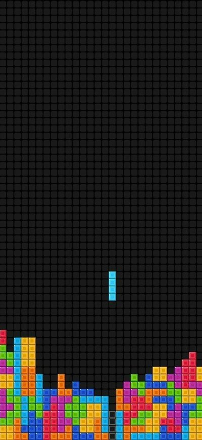 Fond d'écran Tetris Abstract sur iPhone