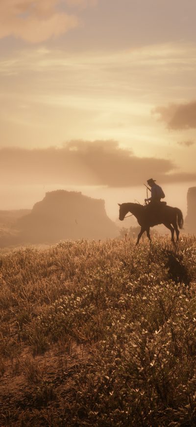Fond d'écran iPhone Red Dead Redemption 2 Xbox One 4k