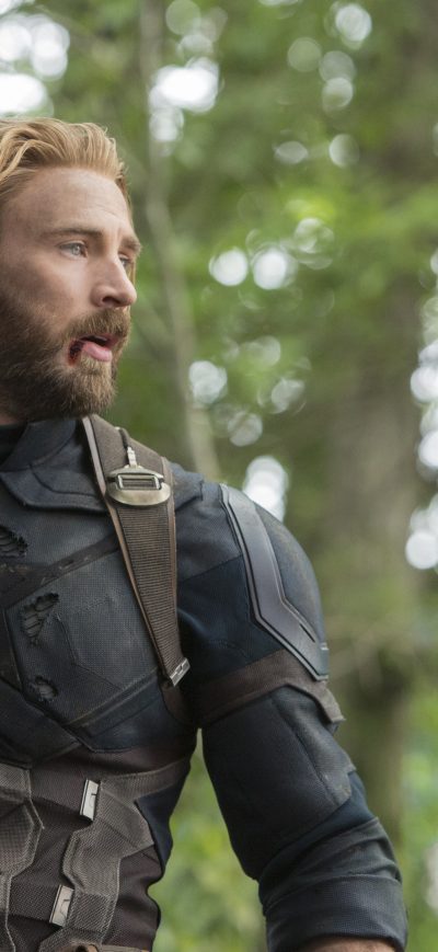 Fond d'écran iPhone Captain America In Avengers Infinity War