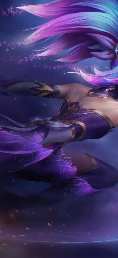 Fond d'écran iPhone Akali League Of Legends 5k