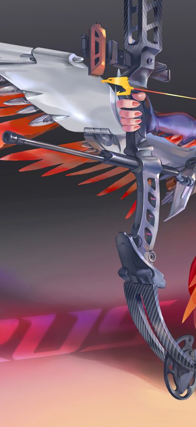 Fond d'écran iPhone Gigabyte Aorus Bird 5k