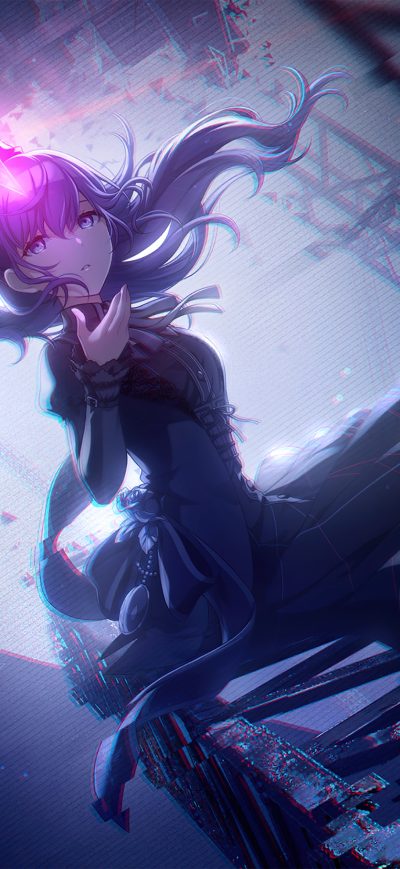 Fond d'écran iPhone Asahina Mafuyu In Hatsune Miku Colorful Stage 4k