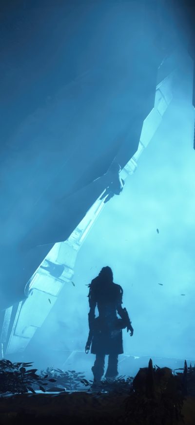 Fond d'écran iPhone In Cave Horizon Zero Dawn 4k
