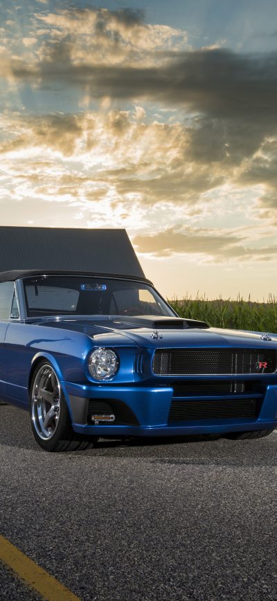 Fond d'écran iPhone 1965 Ringbrothers Ford Mustang Convertible Ballistic 4k