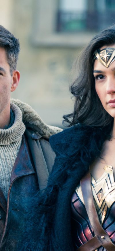 Fond d'écran iPhone Chris Pine And Gal Gadot In Wonder Woman