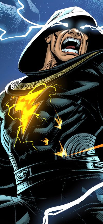 Fond d'écran iPhone Black Adam Rises