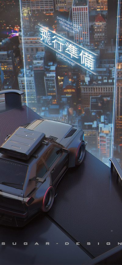 Fond d'écran iPhone Scifi Cars 4k