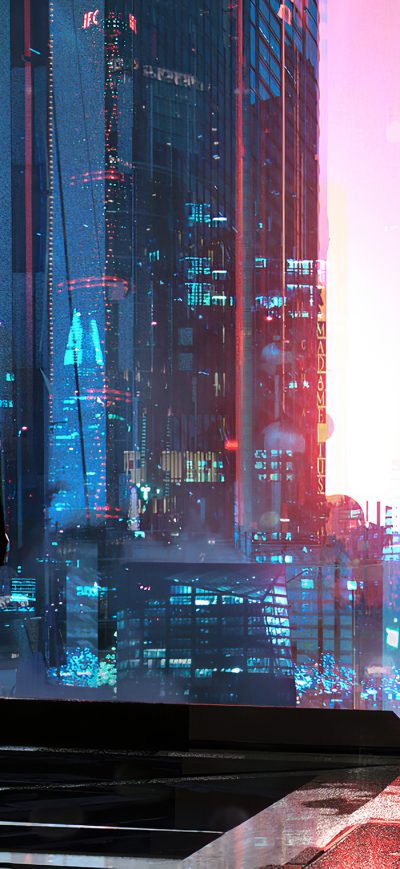Fond d'écran Steeg City 4k sur iPhone