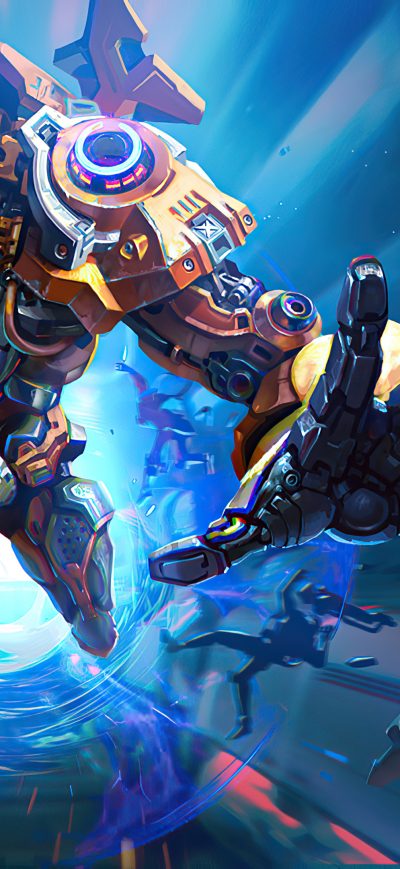 Fond d'écran iPhone Cyborg 2020 Artwork