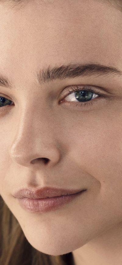 Fond d'écran iPhone Chloe Grace Moretz No Makeup Challenge 5k