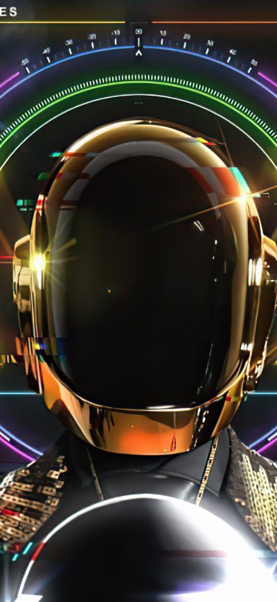 Fond d'écran iPhone Daft Punk Au Revoir