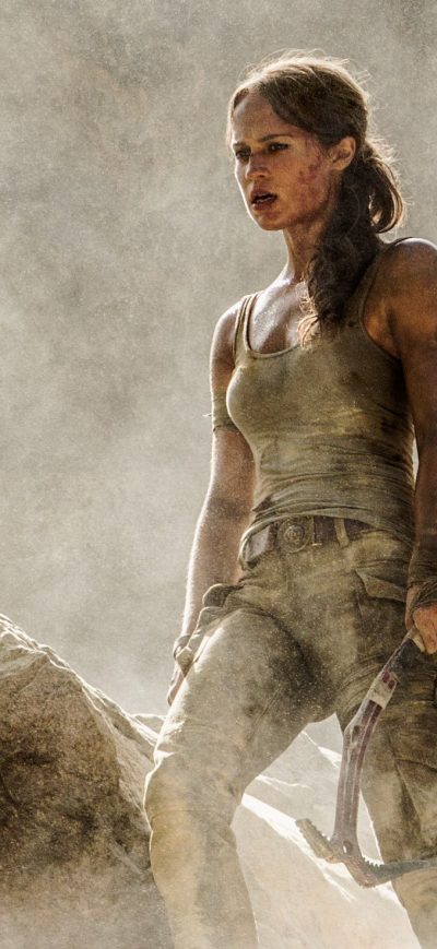 Fond d'écran Tomb Raider 2018 sur iPhone