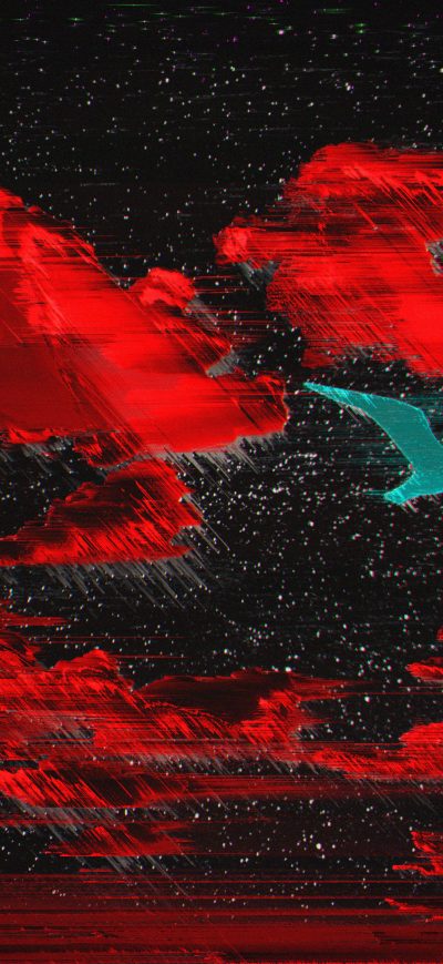 Fond d'écran iPhone Glitch Art 4k